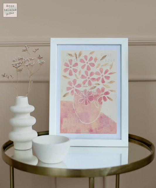 Flores en el Jarrón Día