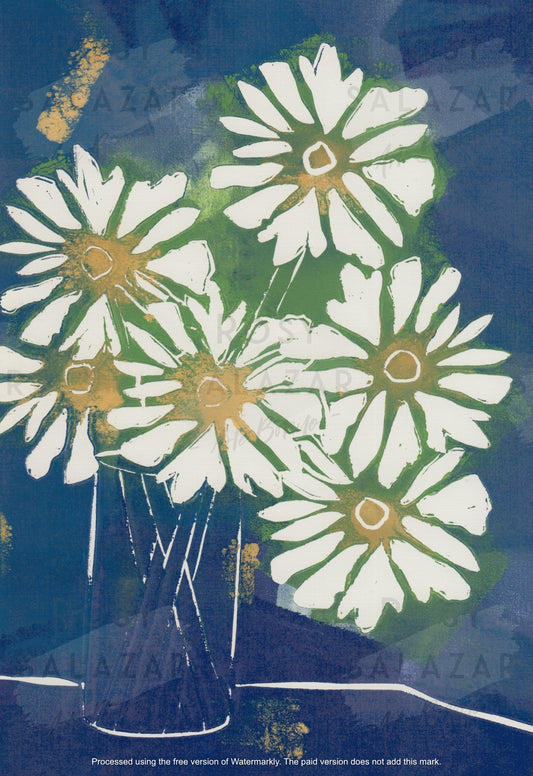 six daisies